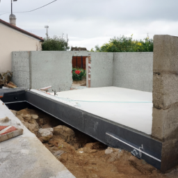 Agrandissement terrasse pour jardin suspendu Coueron